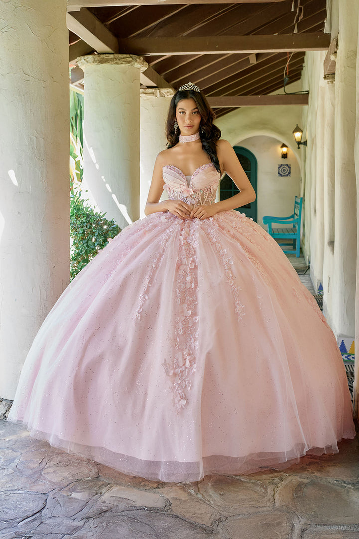 Juliet JT1497J quinceanera ball gown front view