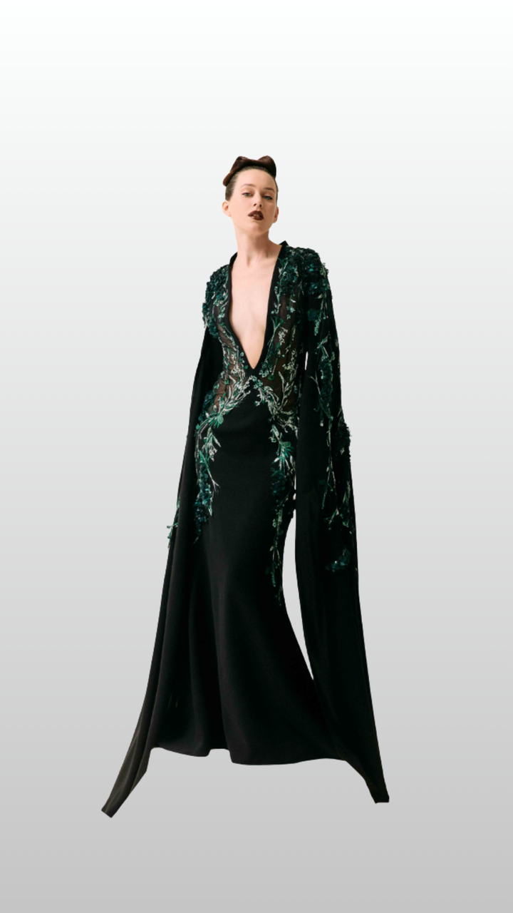Edward Arsouni 1046 Dress - FOSTANI.com