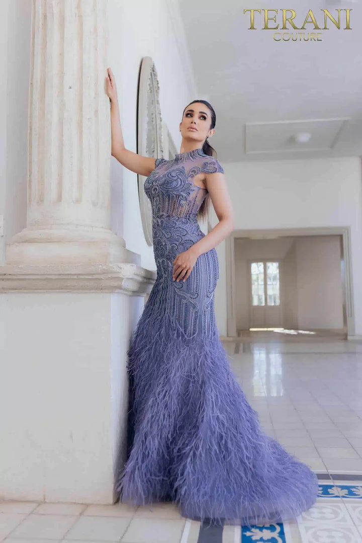 Terani 1721GL4446 Dress - FOSTANI.com