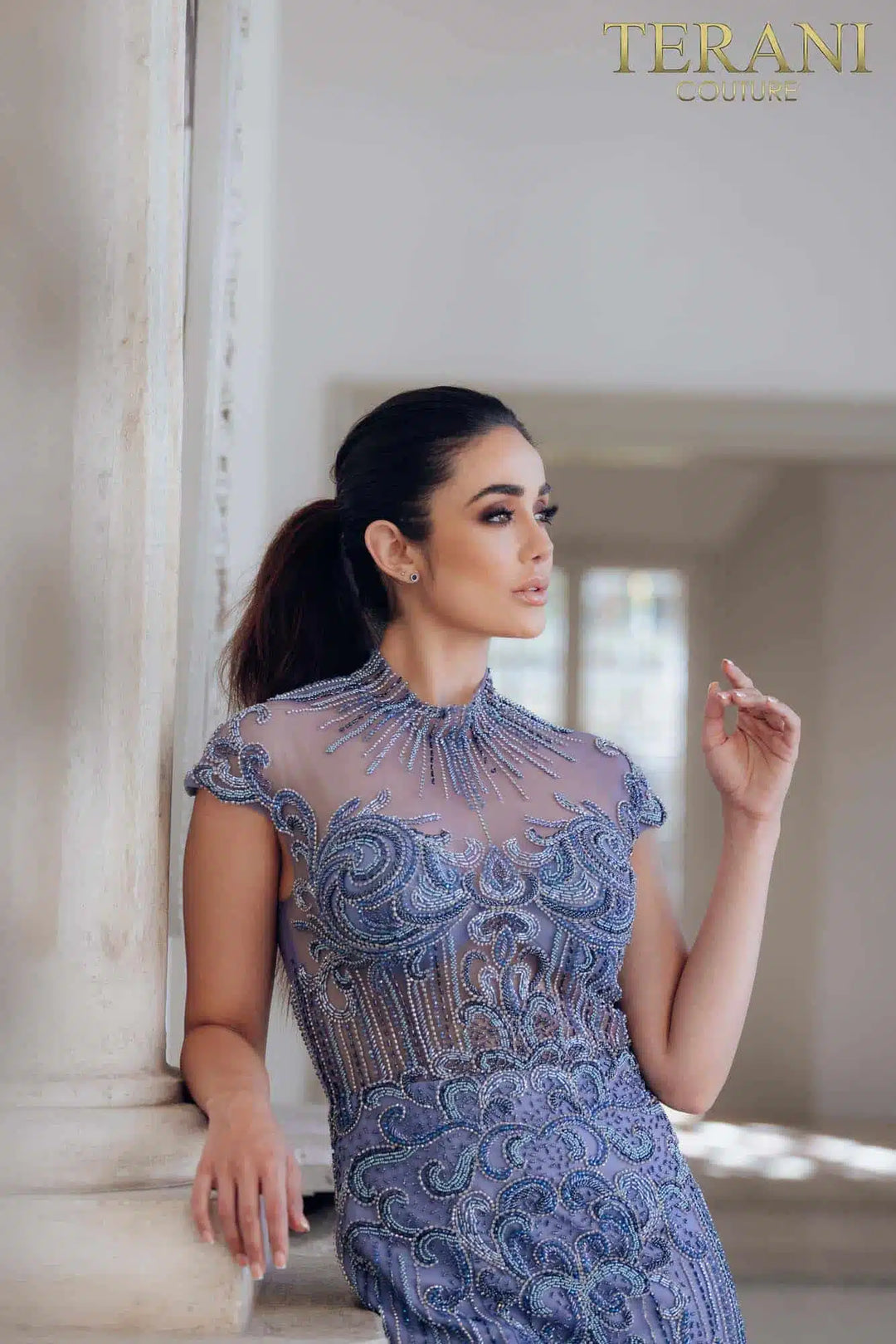 Terani 1721GL4446 Dress - FOSTANI.com