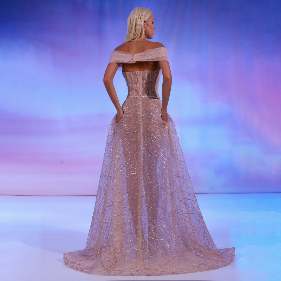 REVERIE COUTURE SS182 DRESS - FOSTANI.com