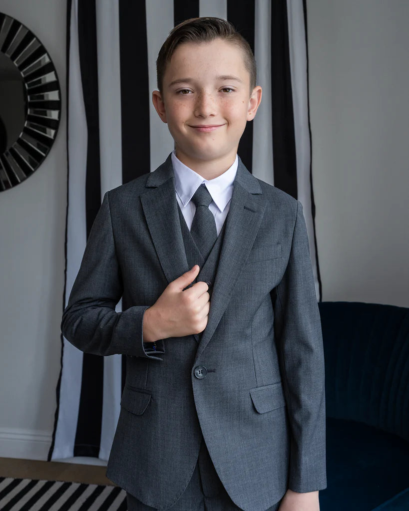 CLEO ByPeanut Butter Collection Luxor Giza Charcoal Kids suit