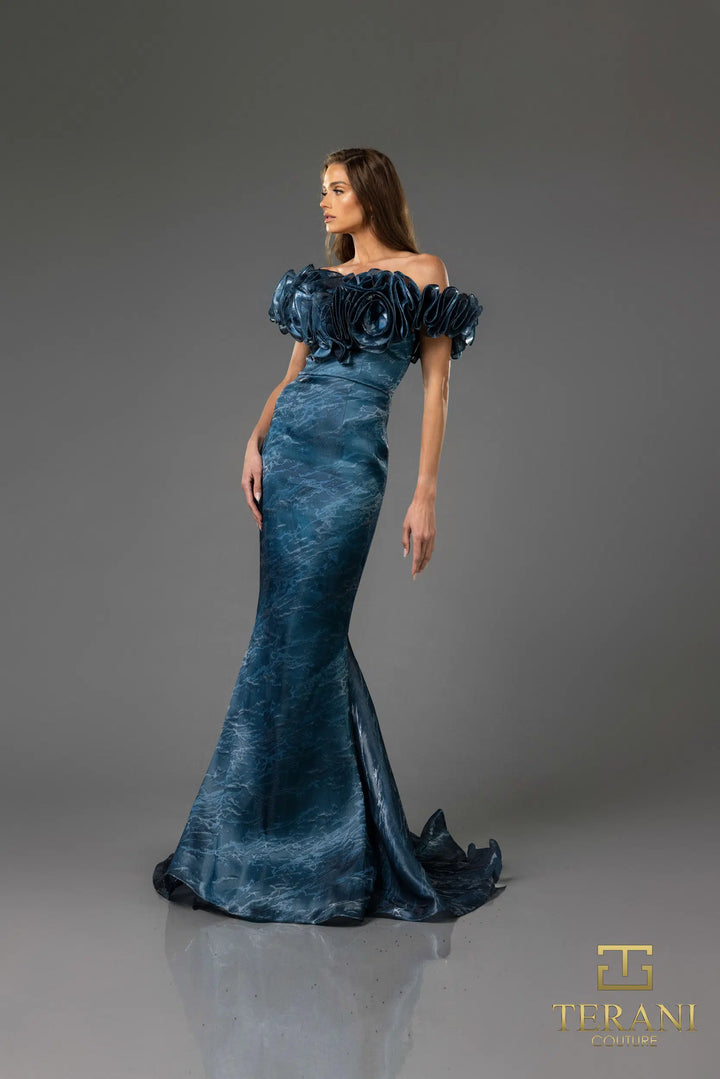 TERANI 251E4289 DRESS - FOSTANI.com