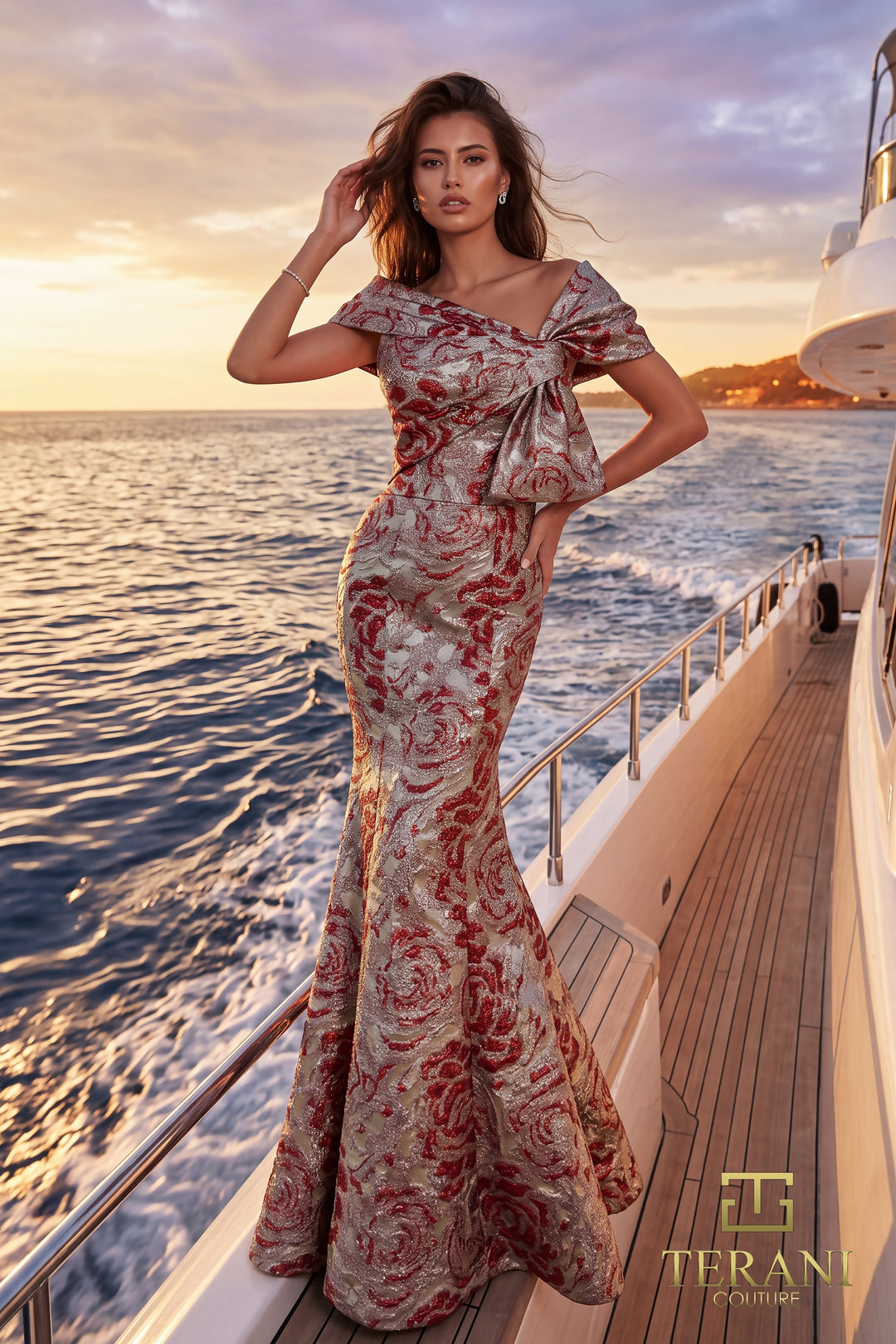 Terani 271M8444 mother of the bride gown