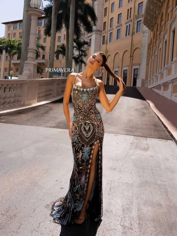 Primavera 4156 Dress - FOSTANI.com