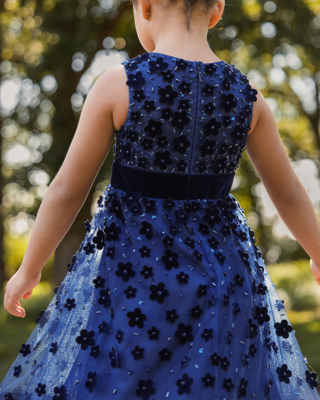 Mac Duggal 69313 Girls Embellished Floral A-Line Dress