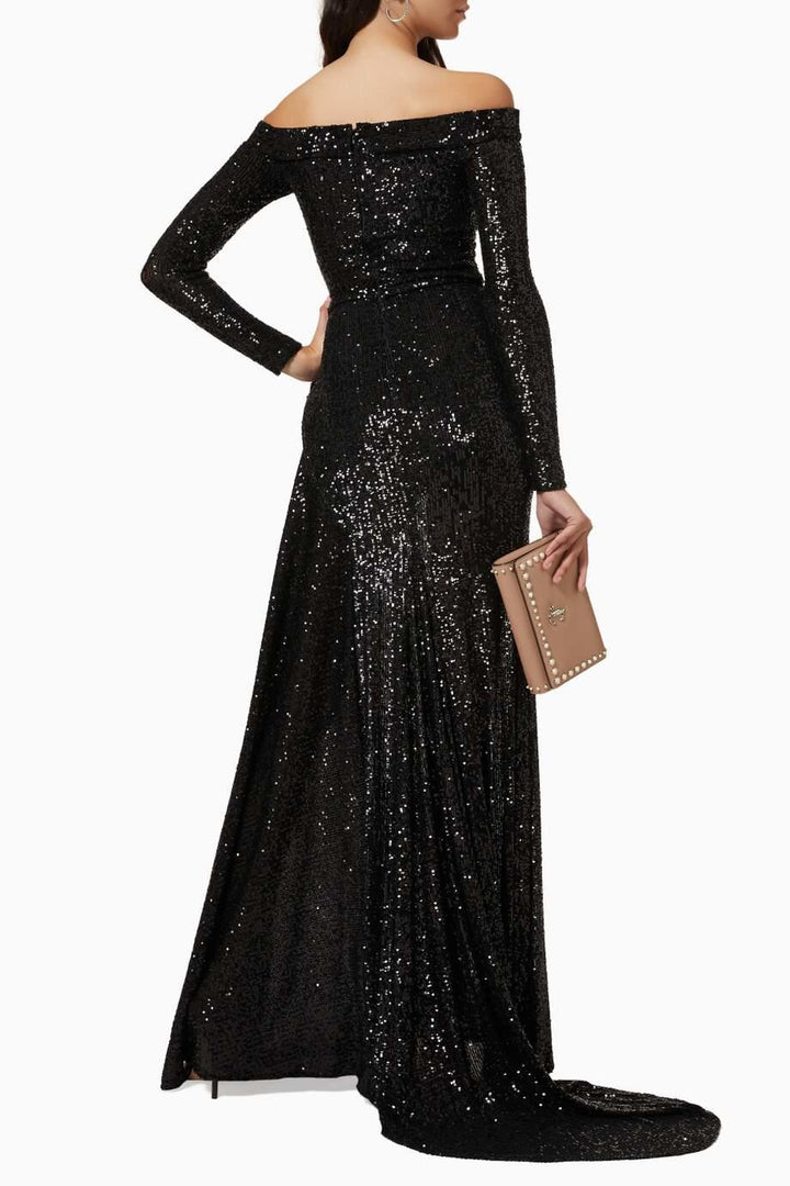 NICOLE BAKTI 7048 Dress - FOSTANI.com