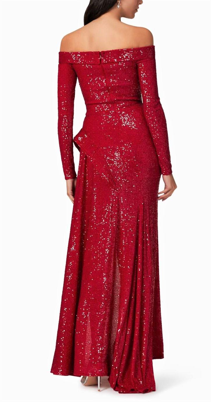 NICOLE BAKTI 7048 Dress - FOSTANI.com