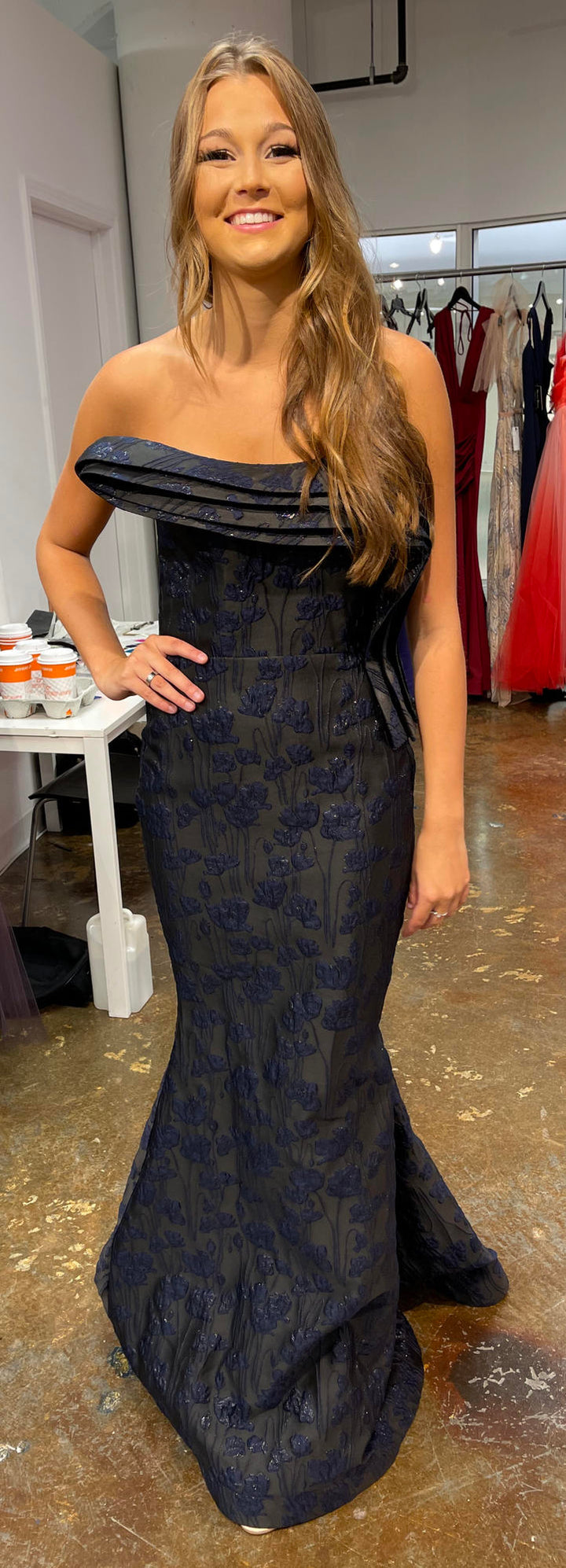 NICOLE BAKTI 7125 Dress - FOSTANI.com