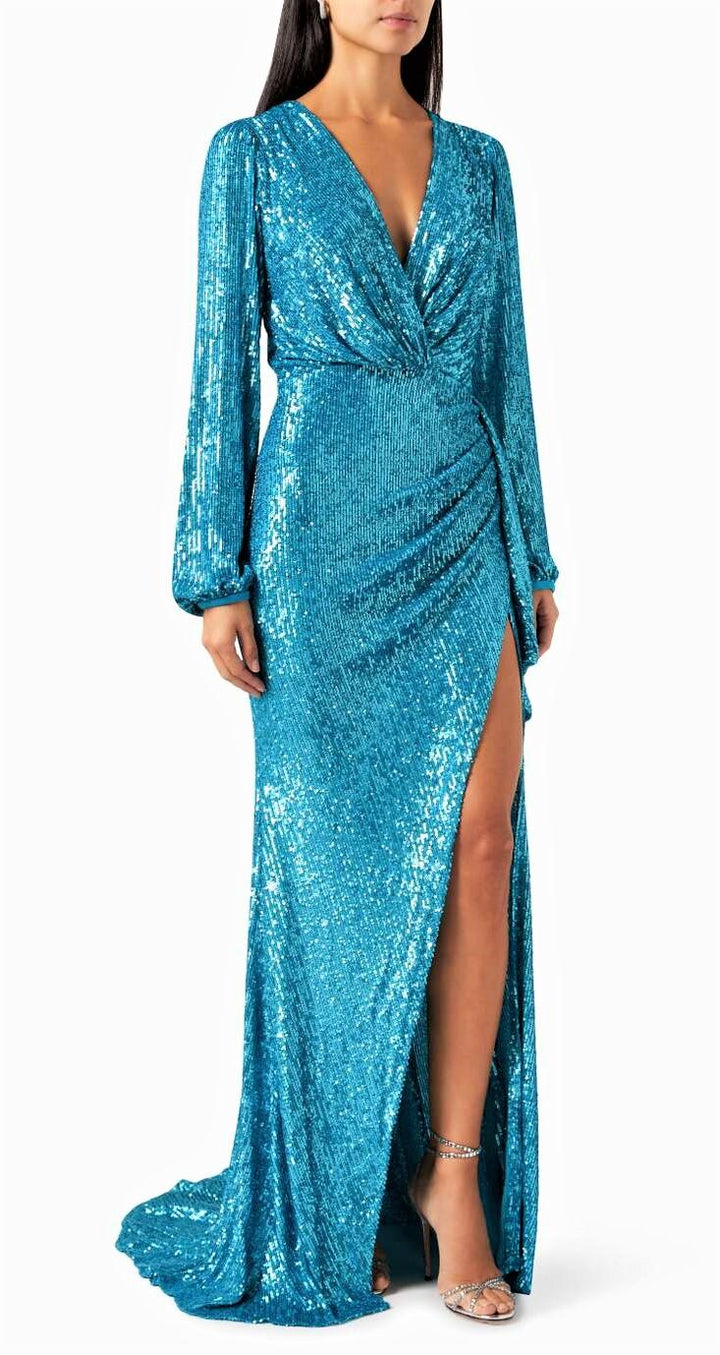 NICOLE BAKTI 7184 Dress - FOSTANI.com