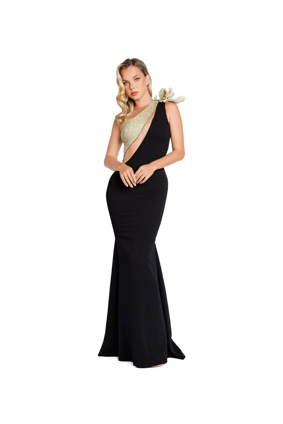 NICOLE BAKTI 7375 Dress - FOSTANI.com
