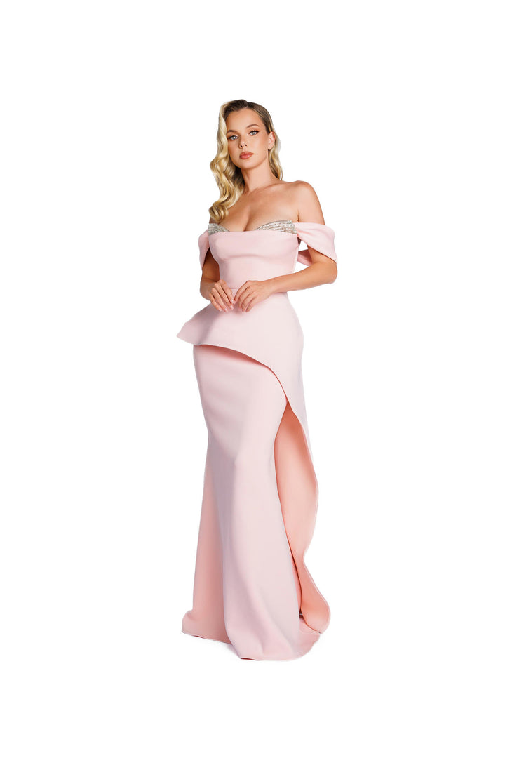 NICOLE BAKTI 7377 Dress - FOSTANI.com
