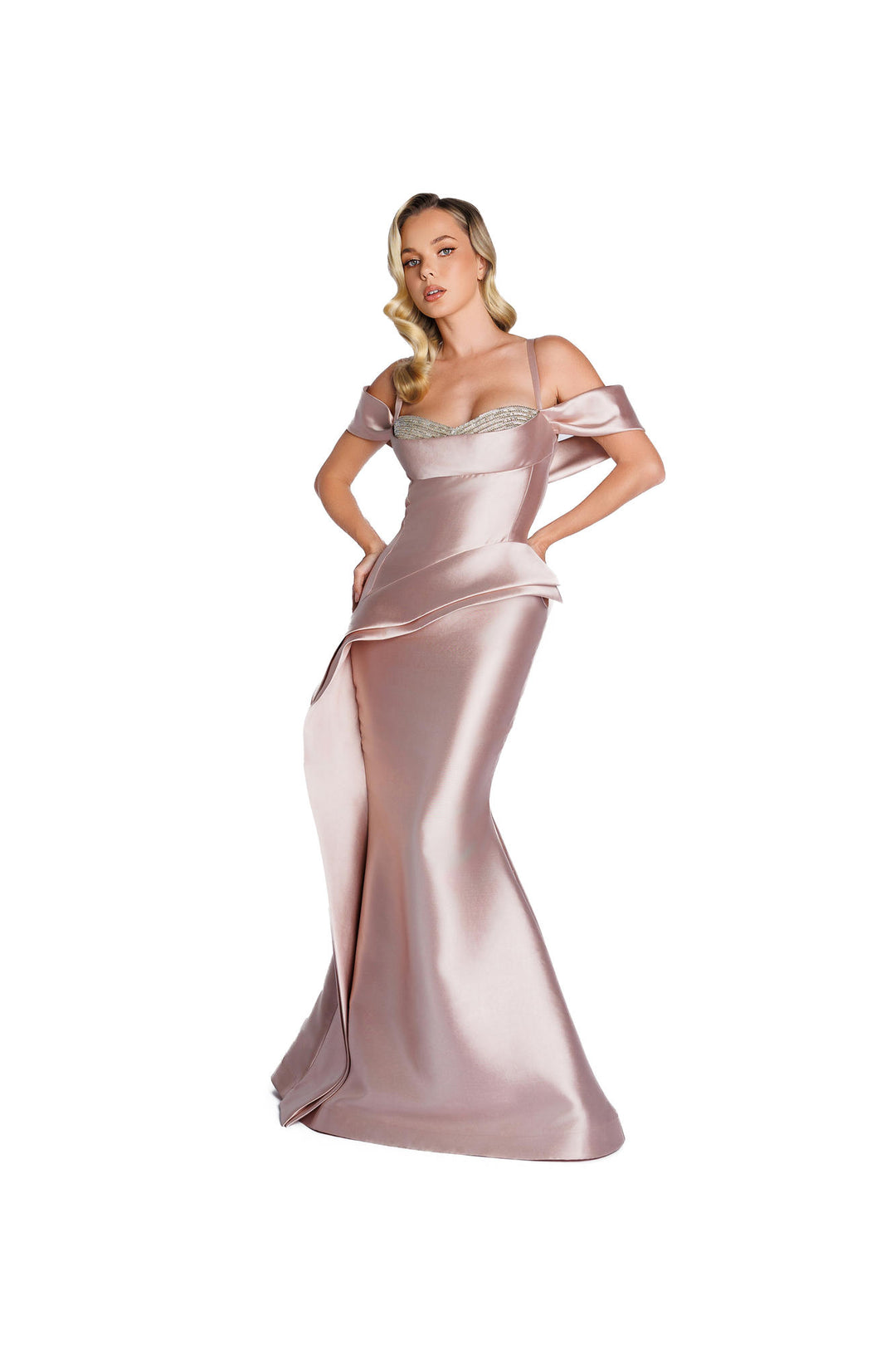 NICOLE BAKTI 7394 Dress - FOSTANI.com