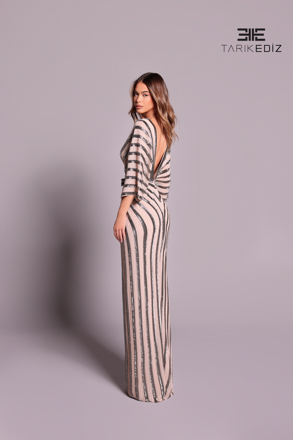 Tarik Ediz 99043 Dress - FOSTANI.com