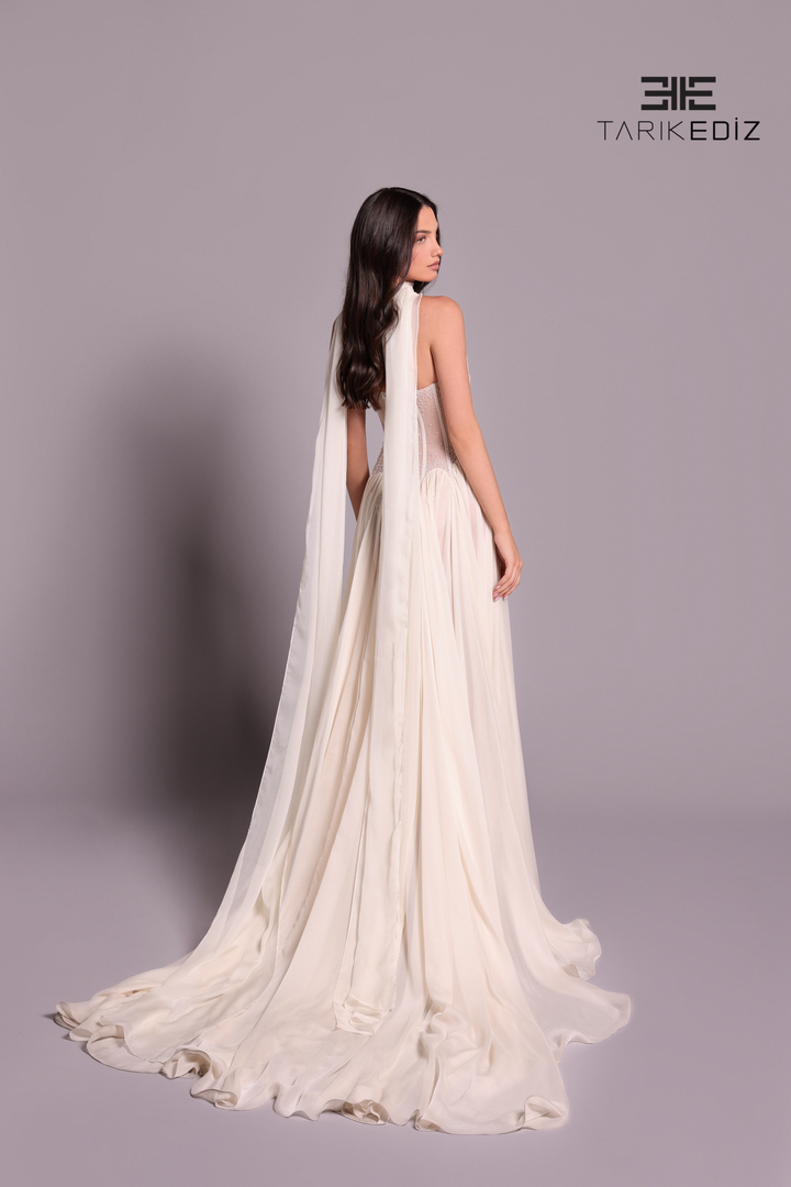 Tarik Ediz 99076 Dress - FOSTANI.com