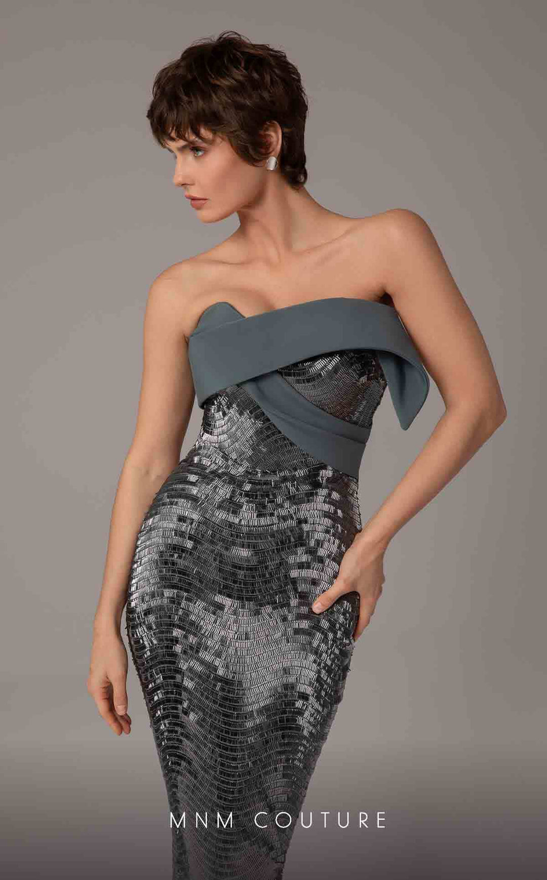 MNM Couture E0087 Dress - FOSTANI.com