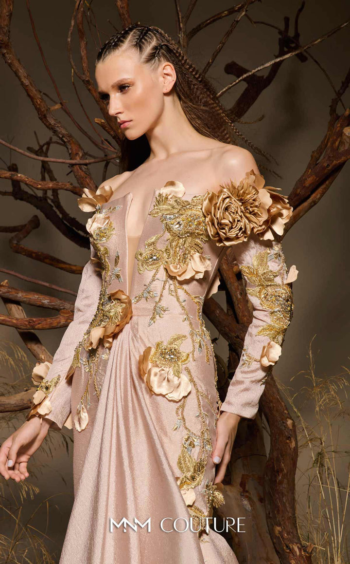 Fouad Sarkis F02986 Sweetheart Sleeveless Structured Couture Dress