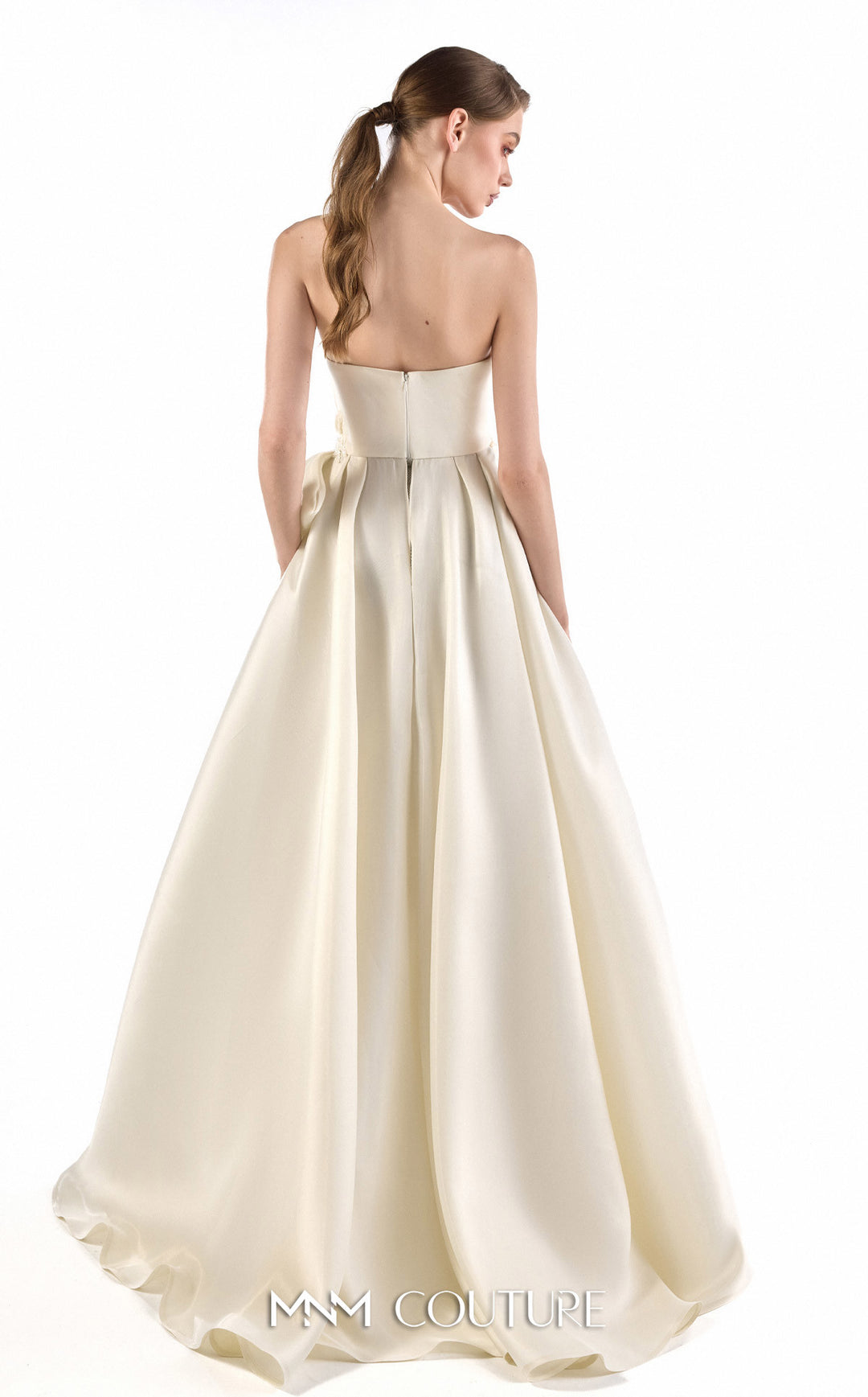 Gaby Charbachy G2201 couture gown, back view