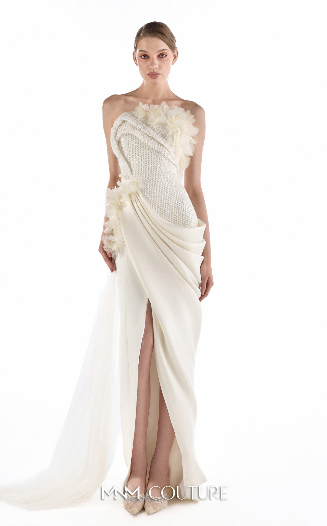 Gaby Charbachy G2214 couture gown, front view