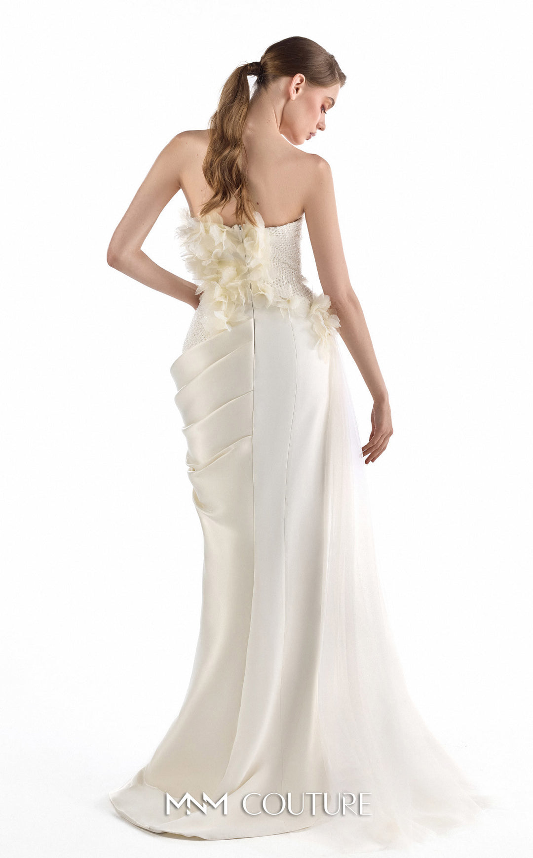 Gaby Charbachy G2214 couture gown, back view