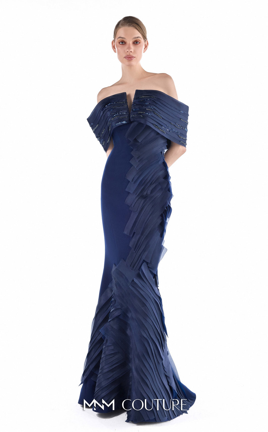 Gaby Charbachy G2227 couture gown, front view