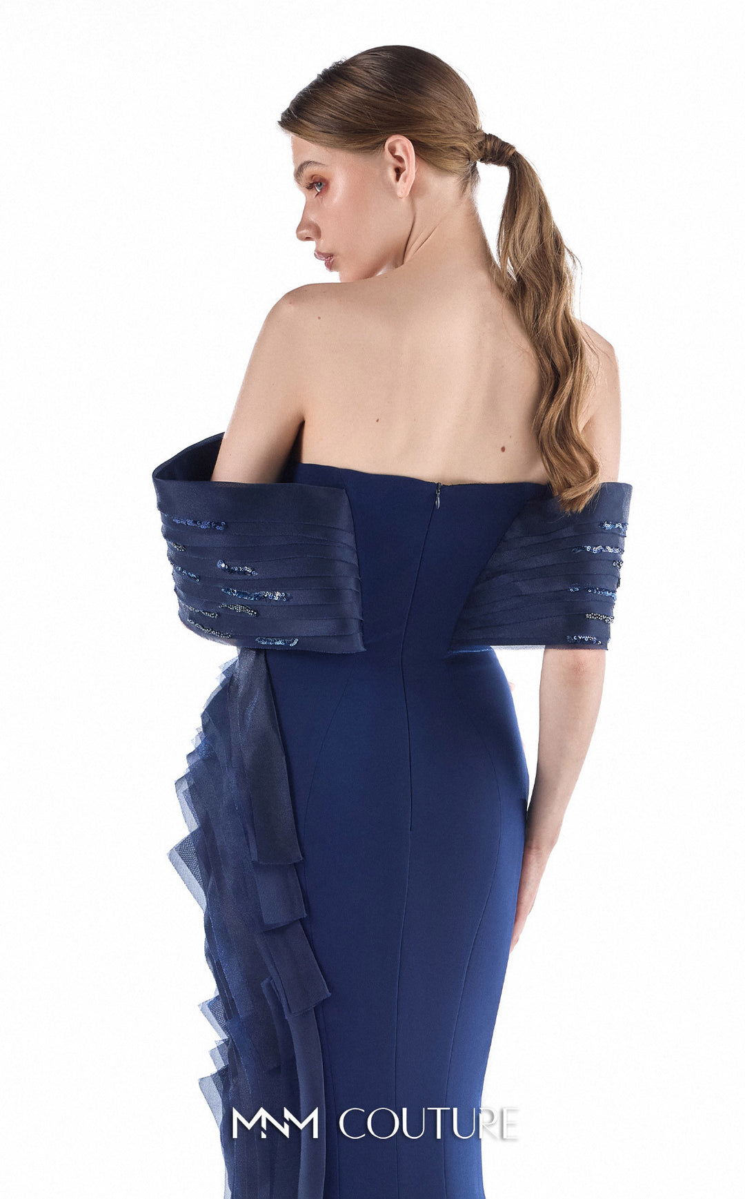 Gaby Charbachy G2227 couture gown, back view