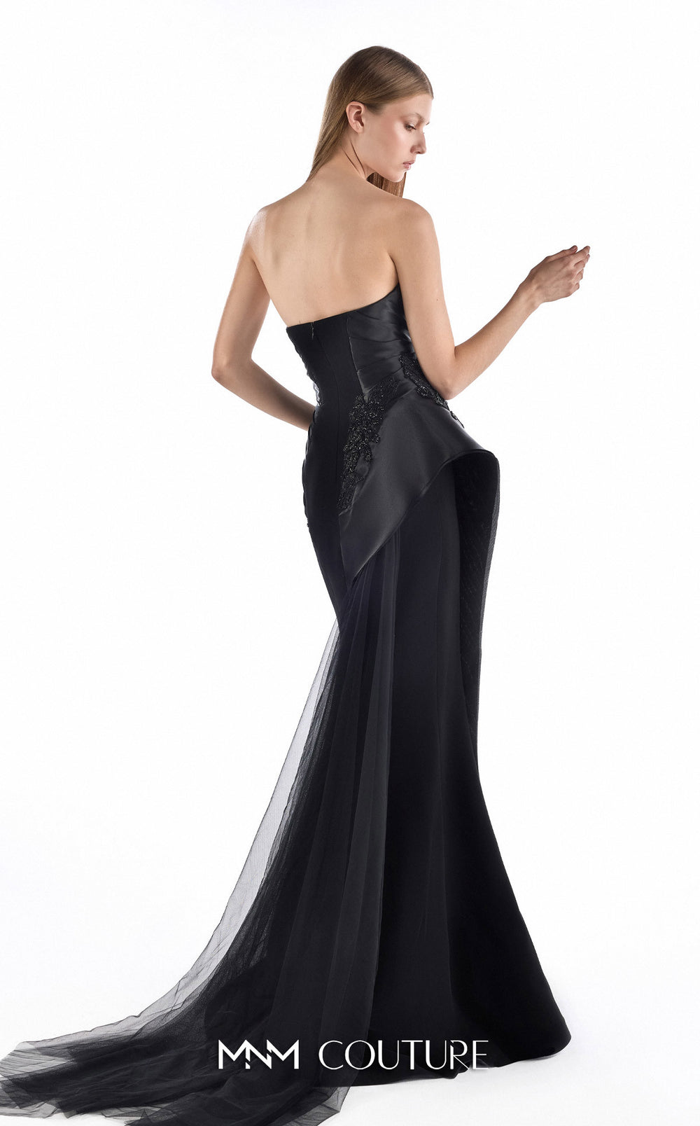 Gaby Charbachy G2244 couture gown, back view
