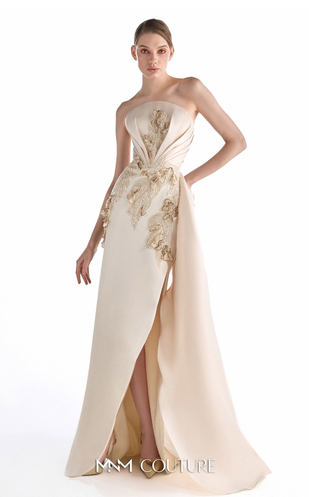 Gaby Charbachy G2248 couture gown, front view