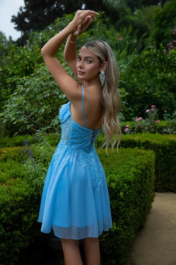 GLS Collective GS3506 Glitter Sweetheart Homecoming Dress