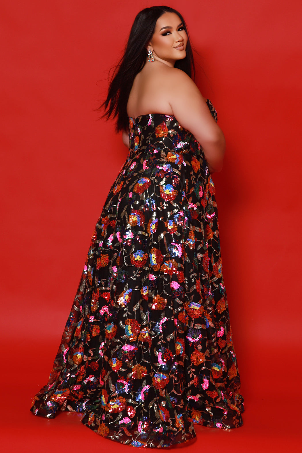 Sydney's Closet jk2508 Dress - FOSTANI.com