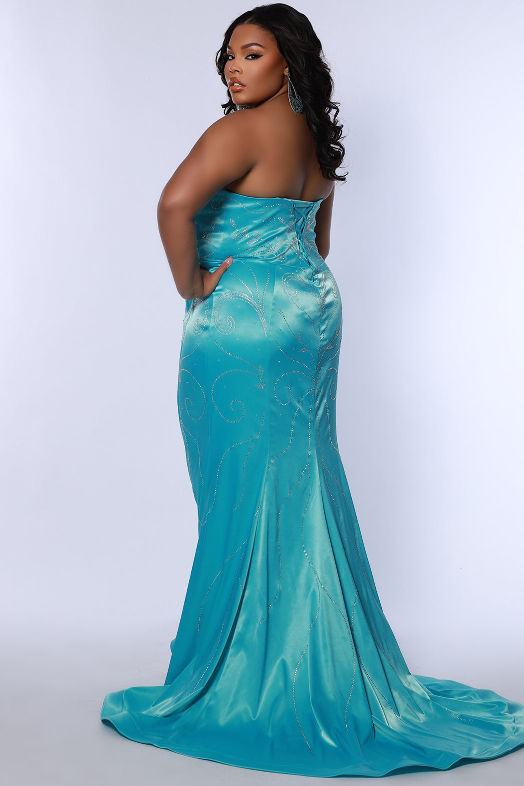 Sydney's Closet jk2509 Dress - FOSTANI.com