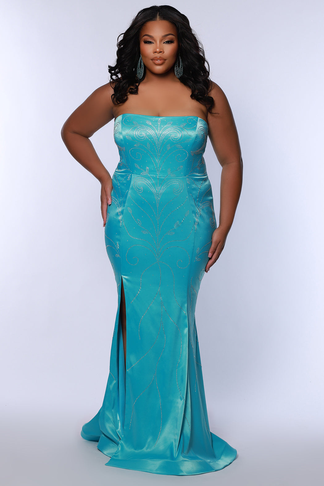 Sydney's Closet jk2509 Dress - FOSTANI.com