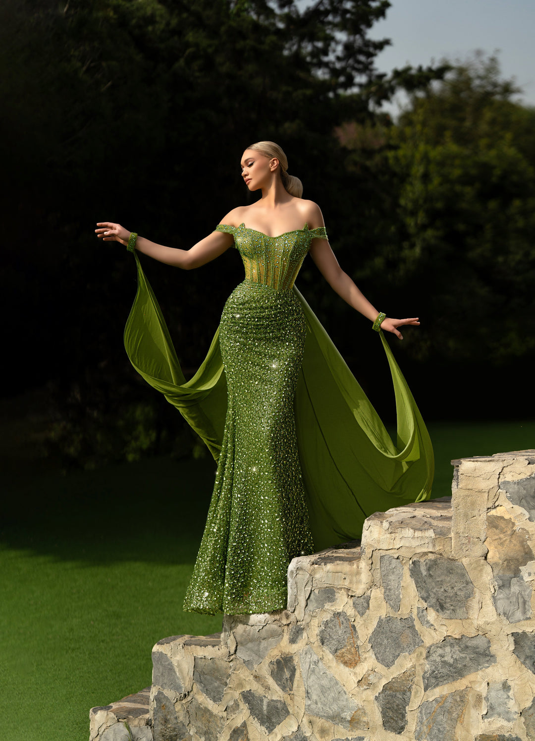 MODESSA M24651 DRESS - FOSTANI.com