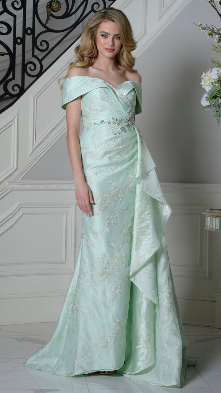 Marsoni by Colors MV1401 mother of the bride dress, front view