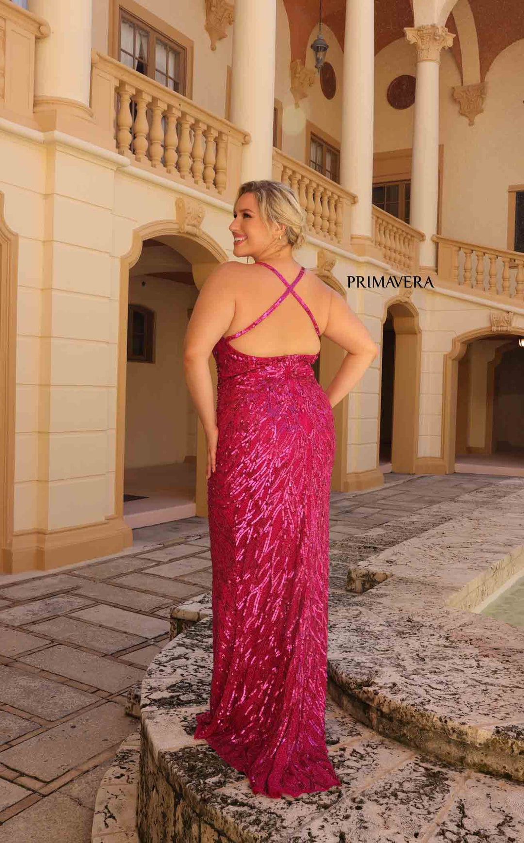 Primavera  14051  Dress - FOSTANI.com