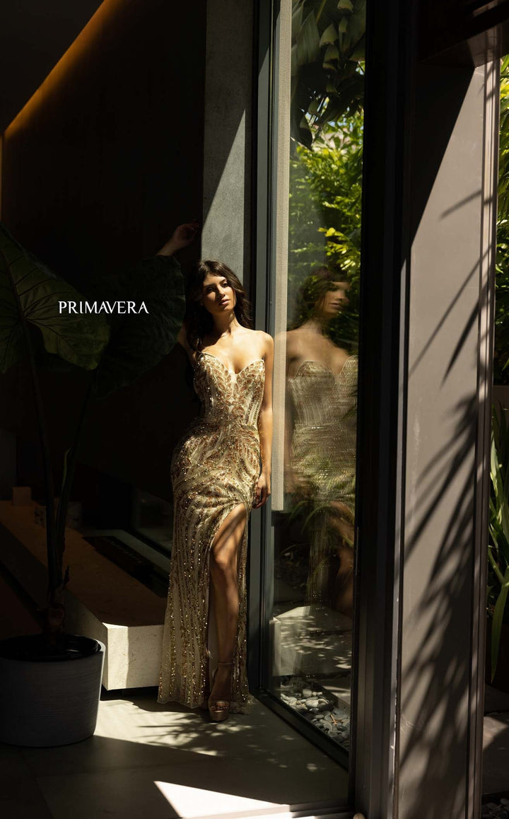 Primavera  4134  Dress - FOSTANI.com