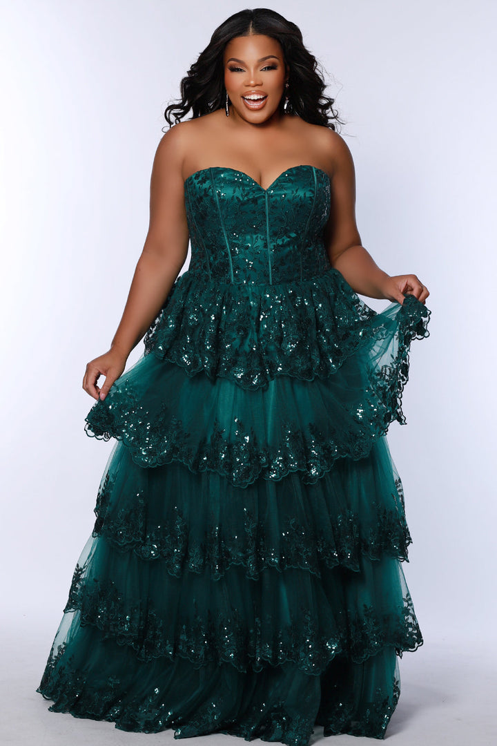 Sydney's Closet sc7398 Dress - FOSTANI.com