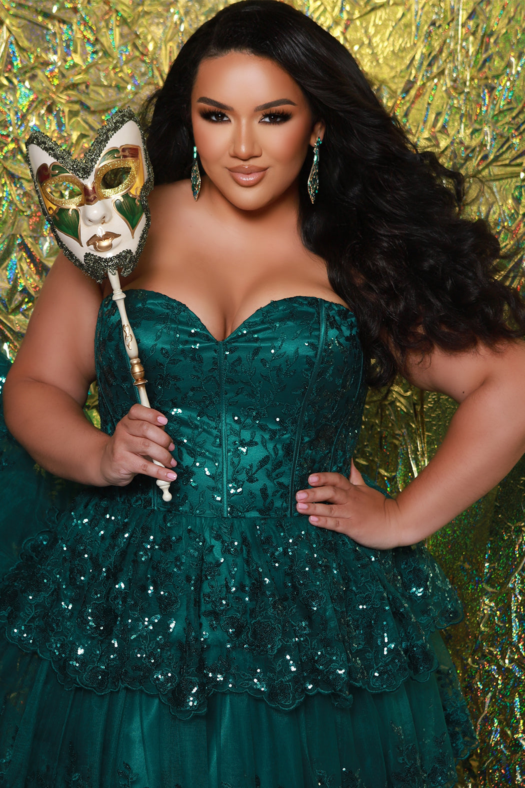 Sydney's Closet sc7398 Dress - FOSTANI.com