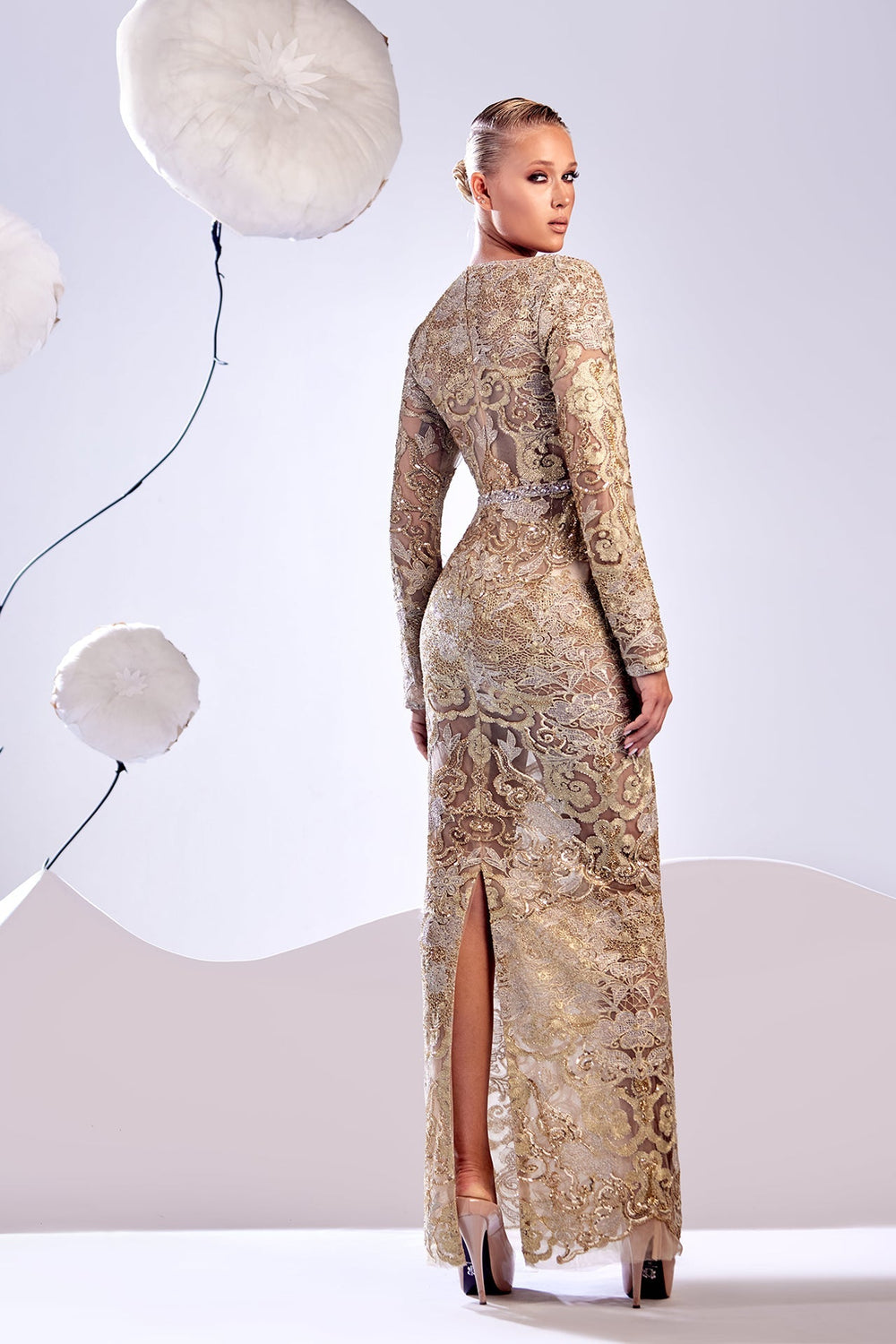 Edward Arsouni Couture 872 Dress - FOSTANI.com