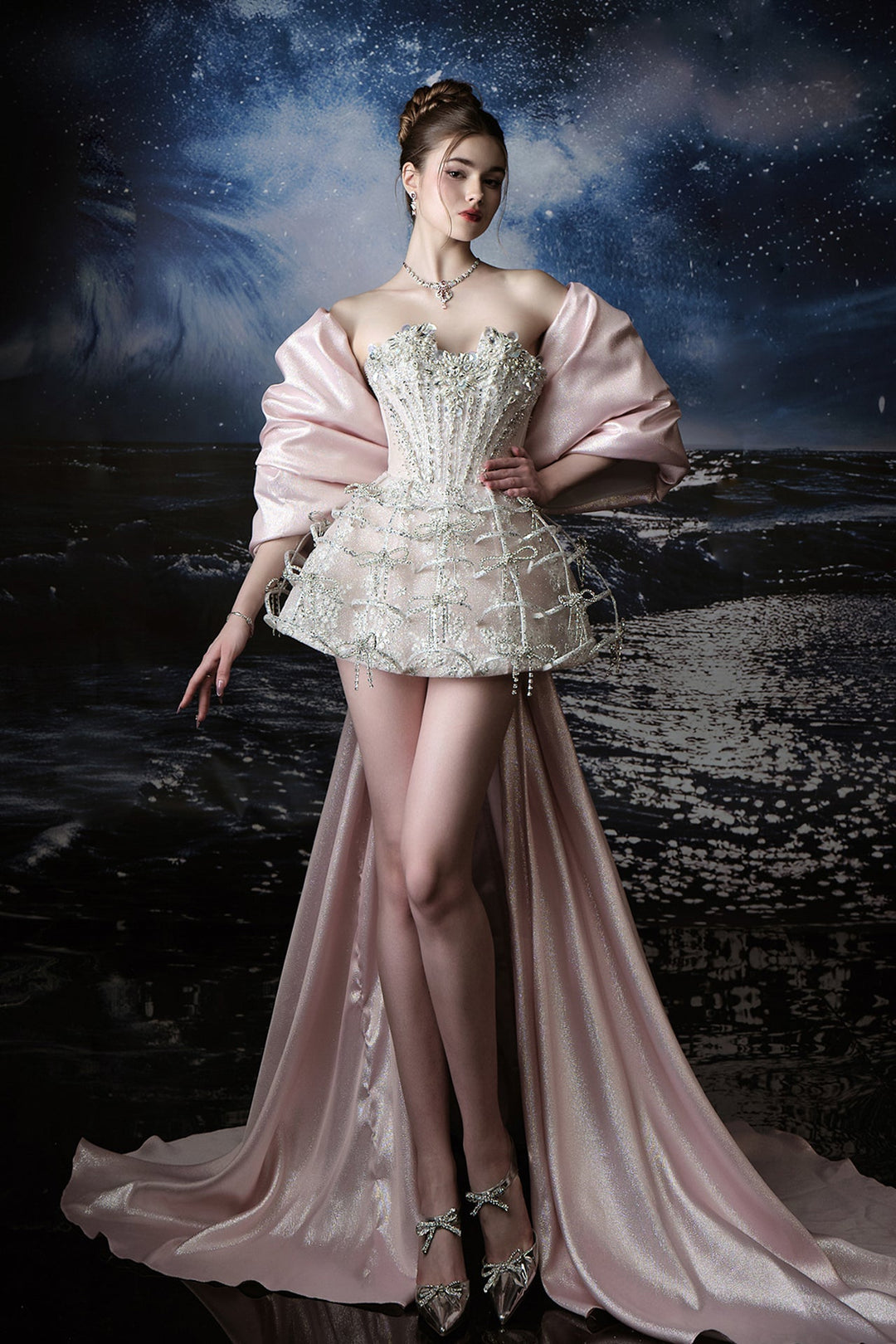 Linh Nga LXBAT232 Dress - FOSTANI.com