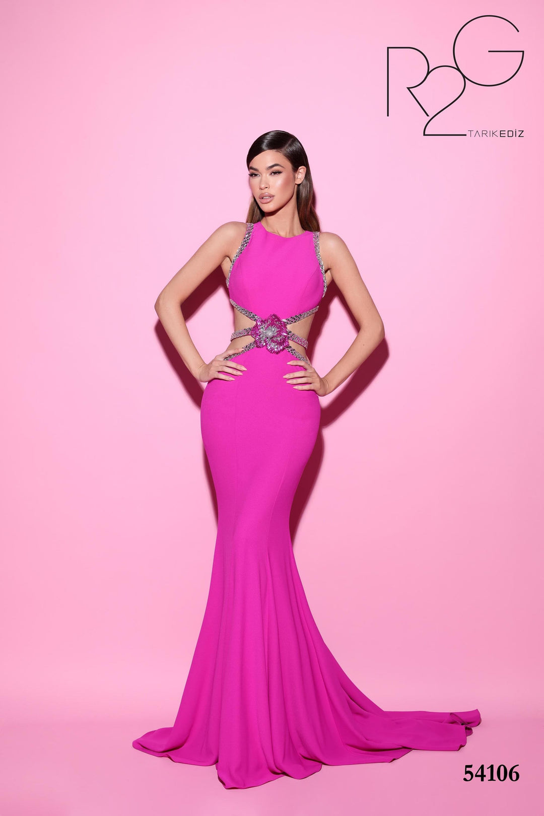 Tarik Ediz 54106 Dress - FOSTANI.com