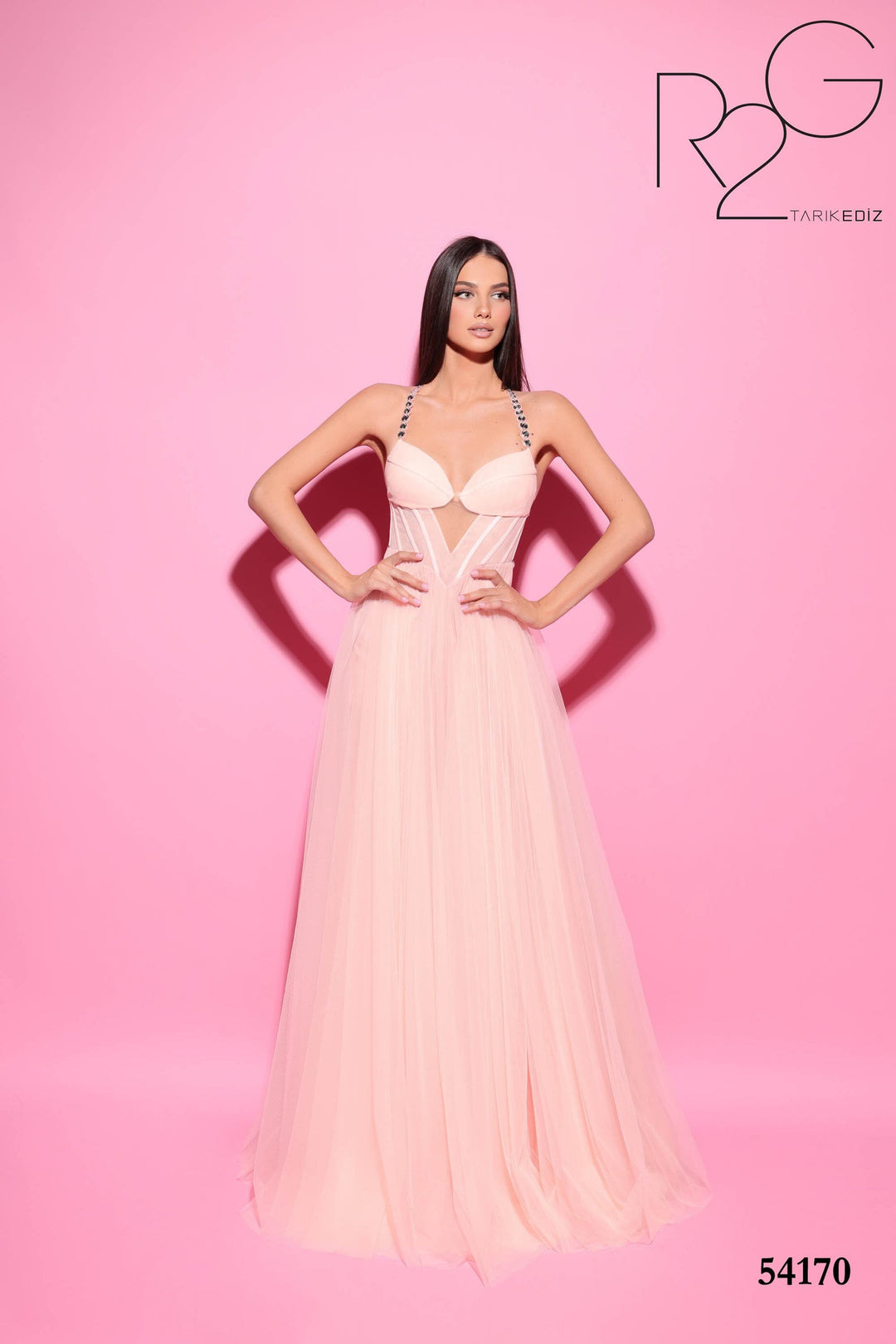 Tarik Ediz 54170 Dress - FOSTANI.com