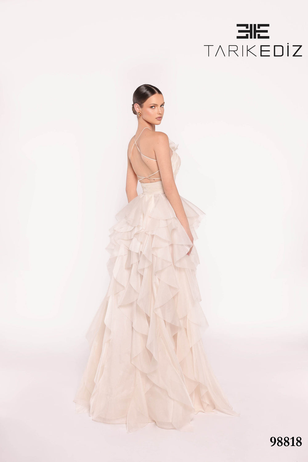 Tarik Ediz 98818 Dress - FOSTANI.com