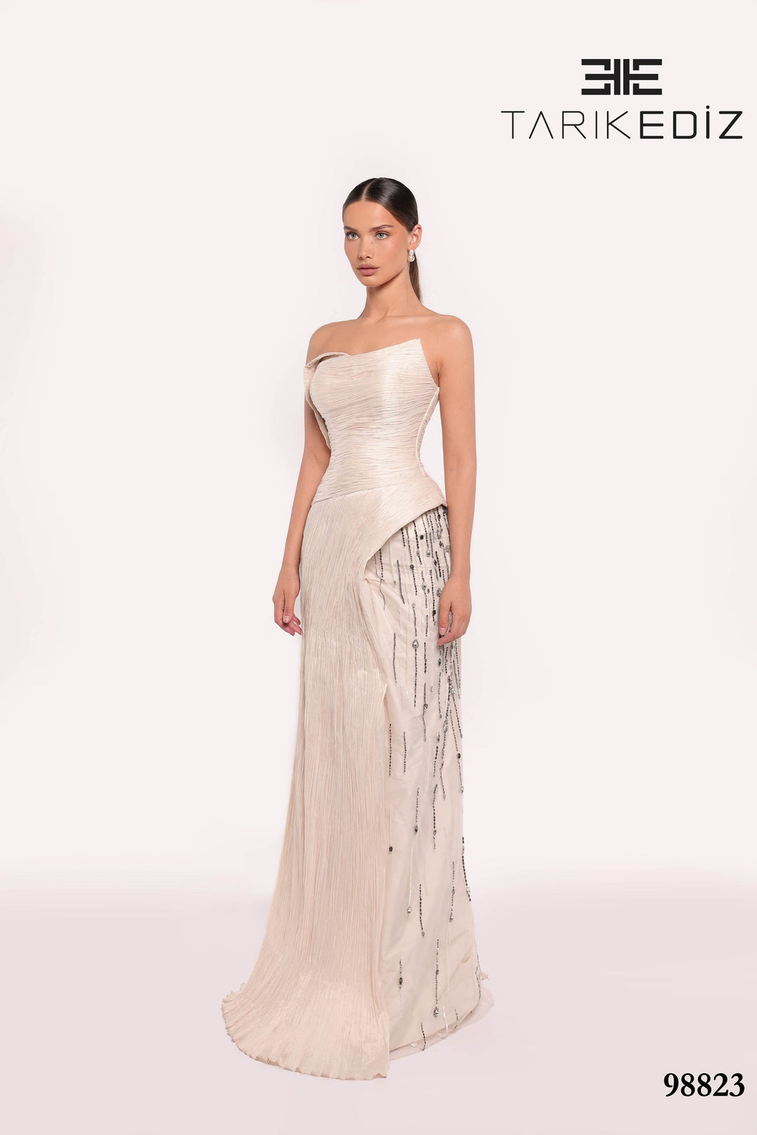 Tarik Ediz 98823 Dress - FOSTANI.com