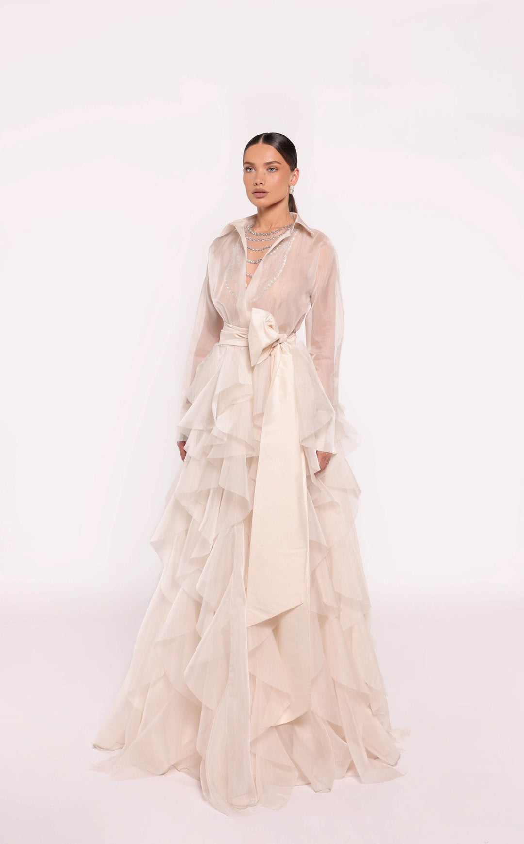 Tarik Ediz 98836 Dress - FOSTANI.com