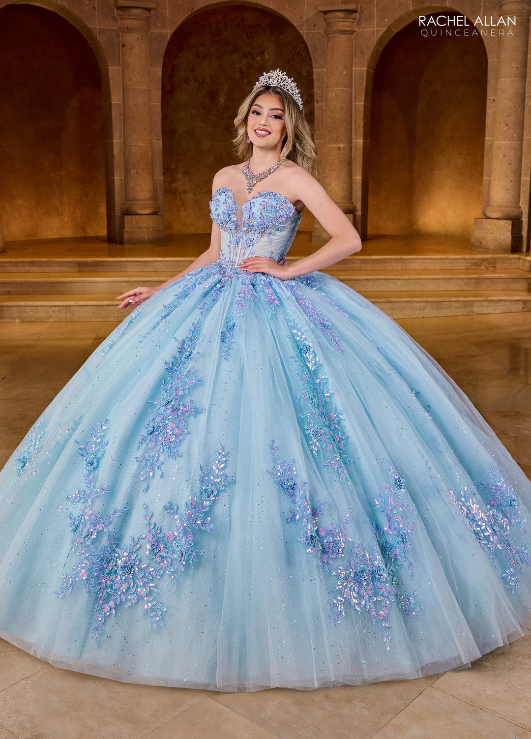 Rachel Allan RQ1148 Dress - FOSTANI.com