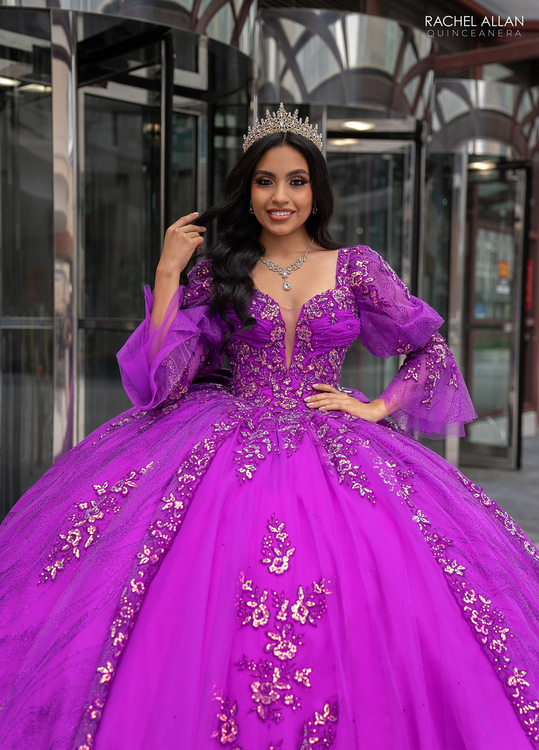 Rachel Allan RQ1135 Dress - FOSTANI.com