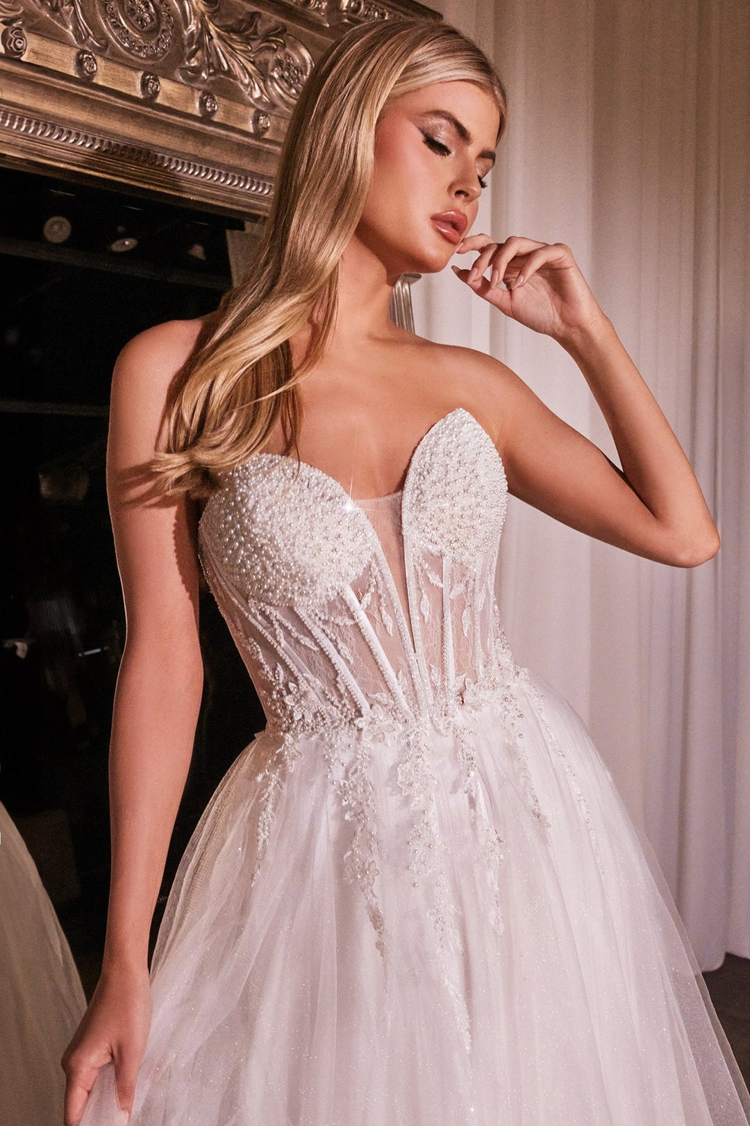 Cinderella Divine  CD0230W Dress - FOSTANI.com