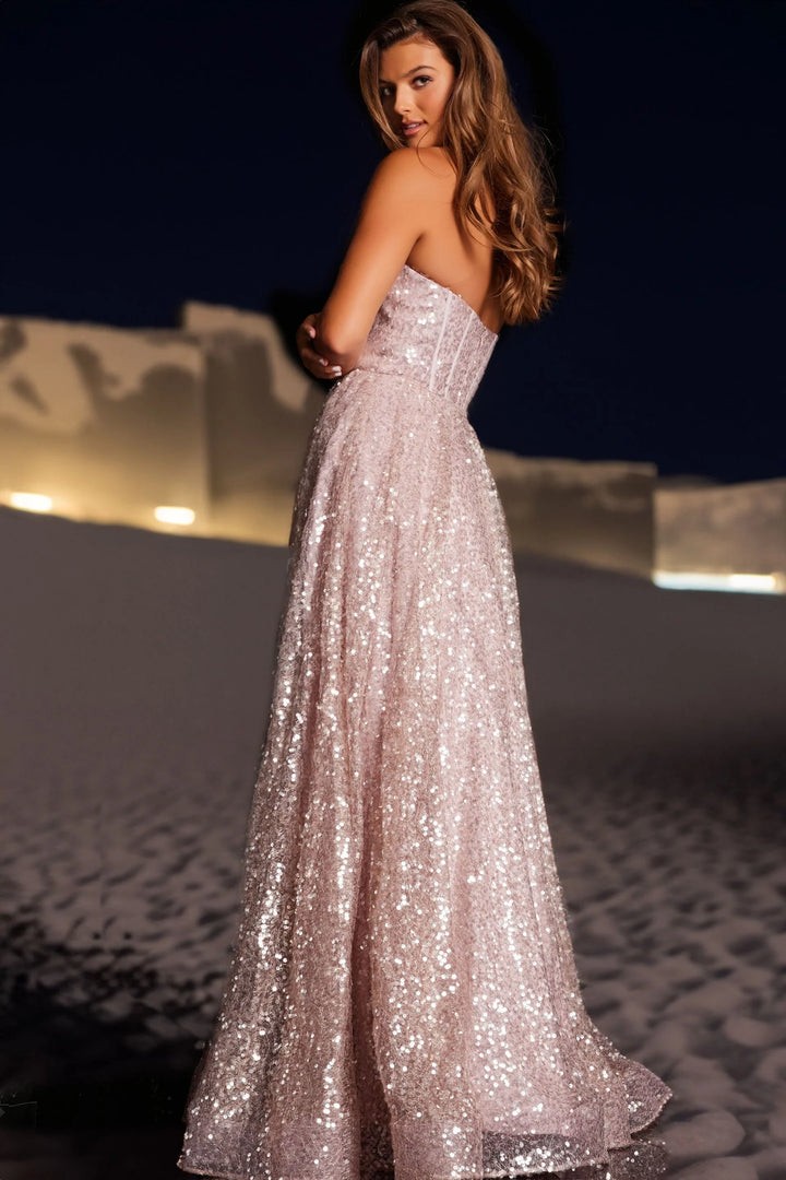 JVN By Jovani JVN38607 Dress - FOSTANI.com