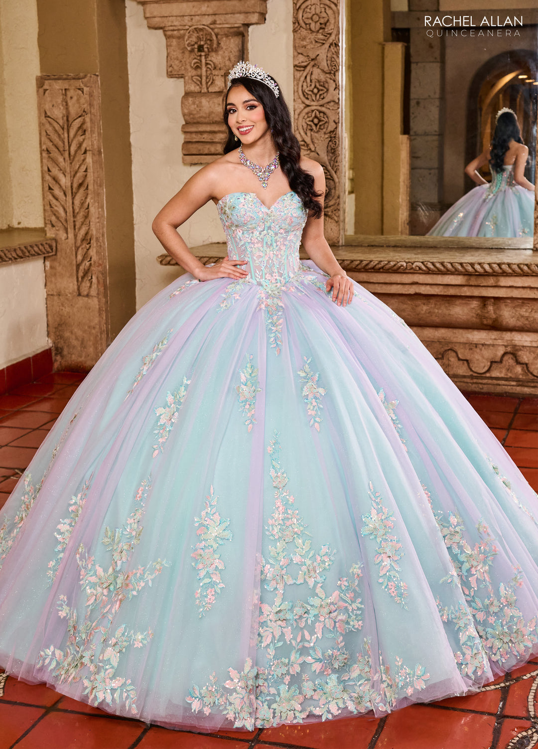 Rachel Allan RQ2200 Dress - FOSTANI.com